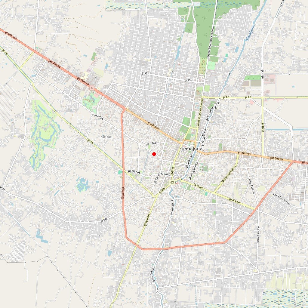 Carte de l'itinéraire du circuit King Mékong en Laos, Cambodge