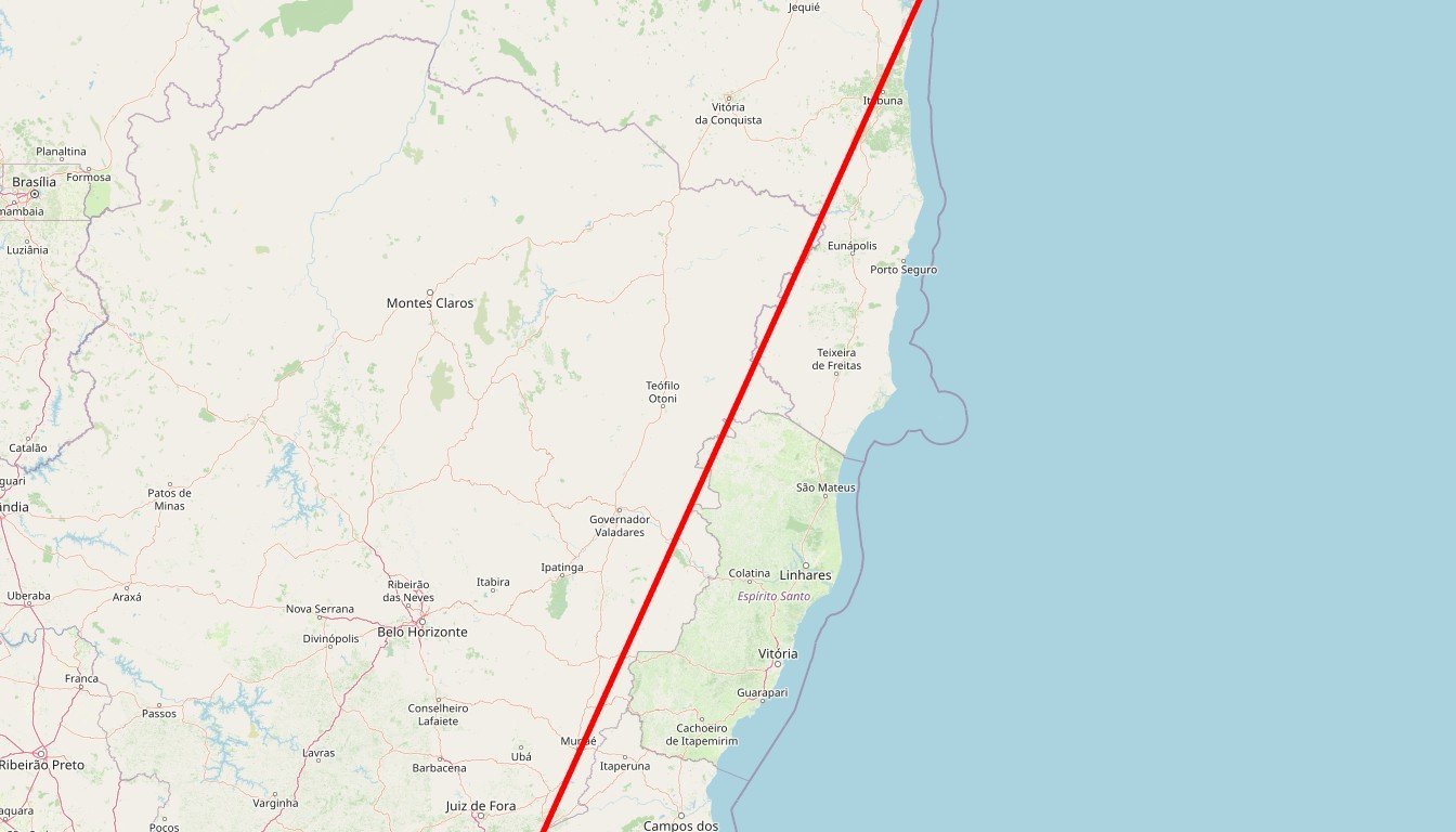 Carte de l'itinéraire du circuit Circuit Best of Brazil ! en Brésil