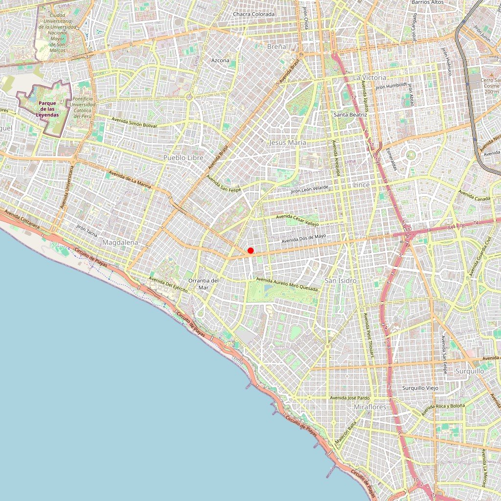 Carte de l'itinéraire du circuit Pérou - Bolivie en Pérou, Bolivie