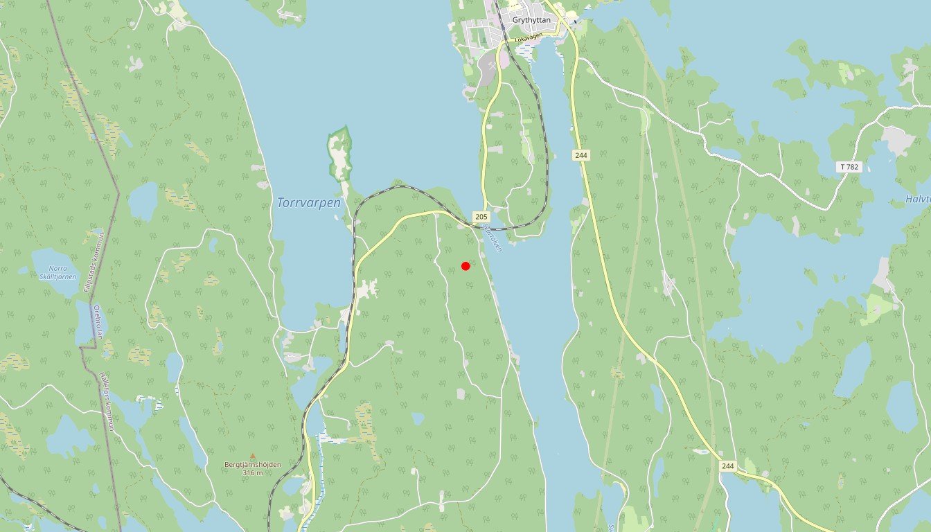 Carte de l'itinéraire du circuit Circuit Laponie en Suède