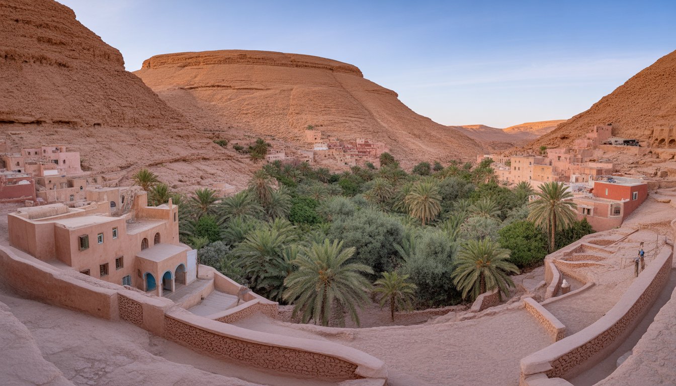 Circuit De l’Oranie aux Oasis rouges du sud-ouest en Algérie - Photo paysage
