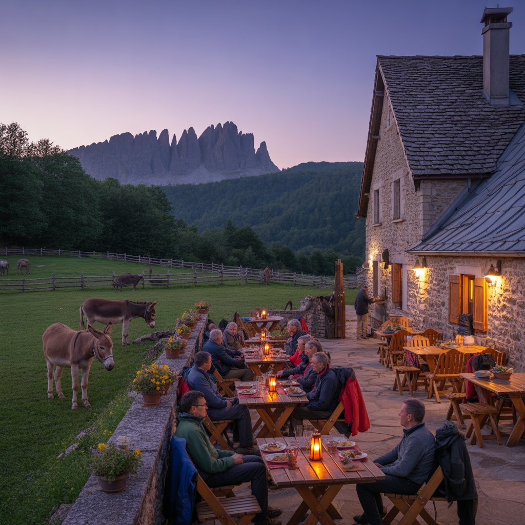 Photo du circuit Anes et petits nomades dans le Vercors en France - Vue 6