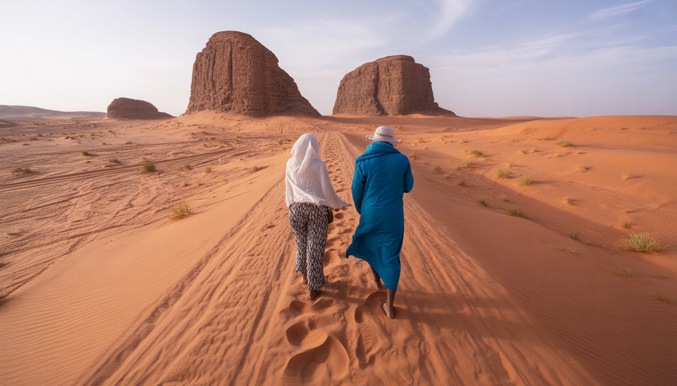 Circuit Tassili & Djanet, Explorez le désert du Sahara Algérien en Algérie - Photo paysage