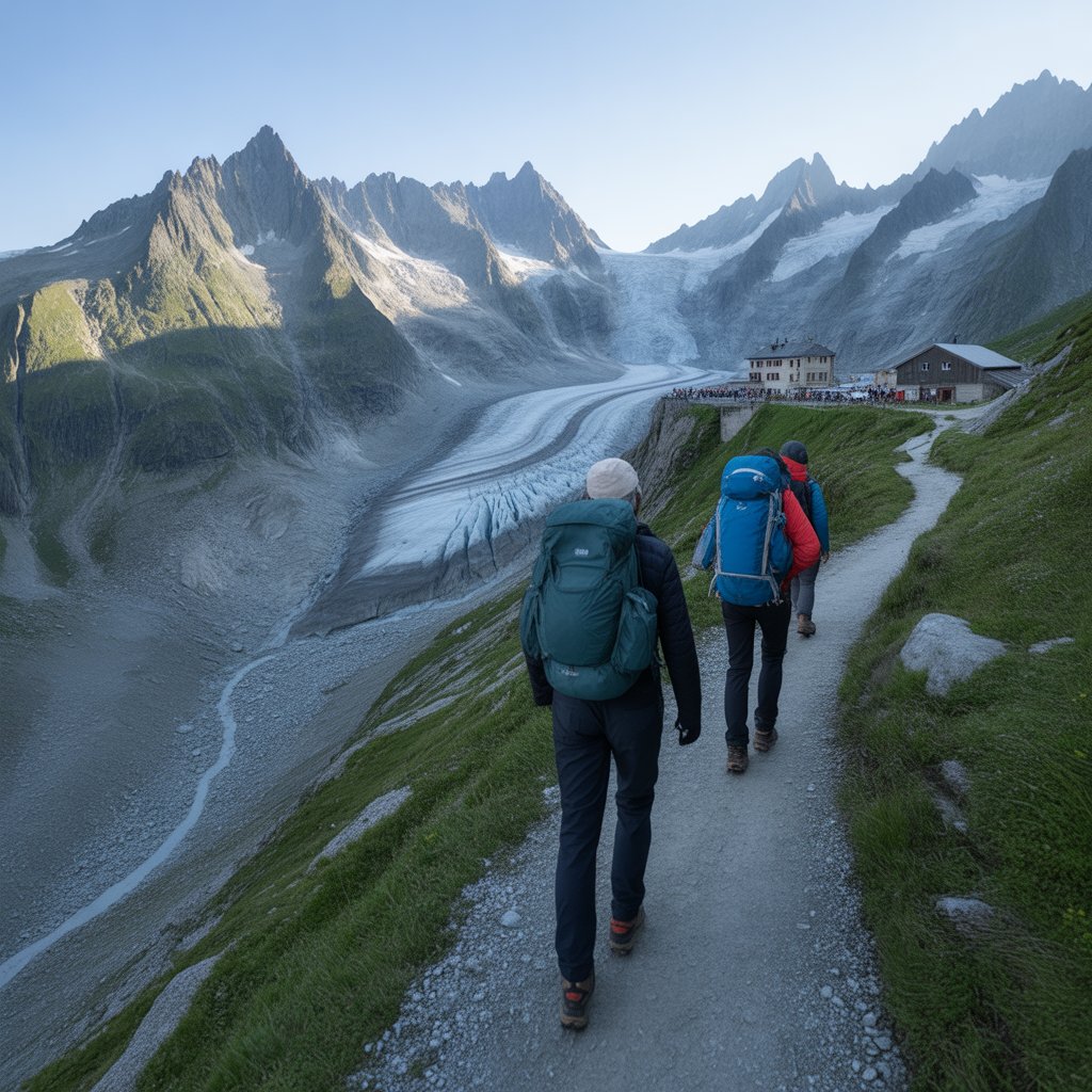 Photo du circuit Tour du Mont Blanc Nord en France - Vue 5
