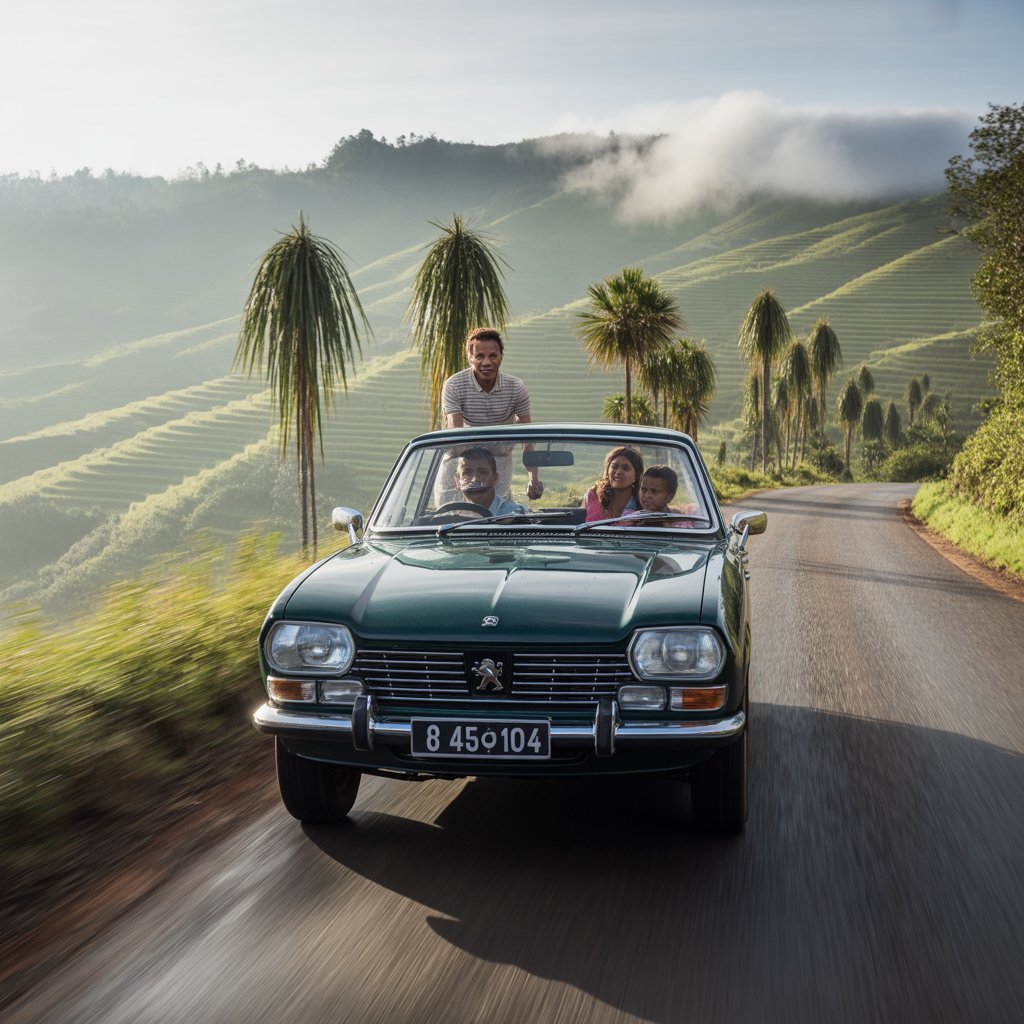 Photo du autotour Malgache : la liberté en 404 en Madagascar - Vue 2