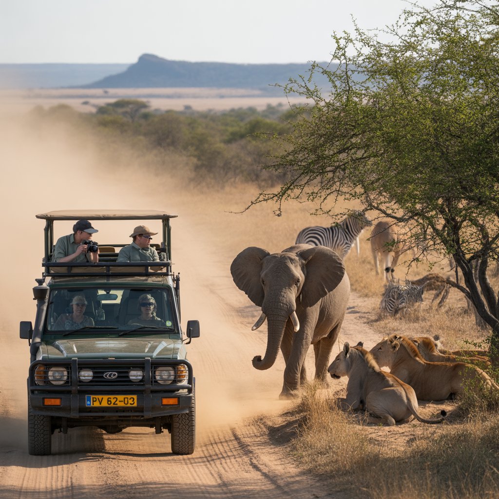 Photo du safari Aventure des Big Five et panoramas luxuriants: Kruger, Blyde Canyon, Drakensberg et les royaumes d'Eswatini et du Lesotho en Afrique du Sud - Vue 3