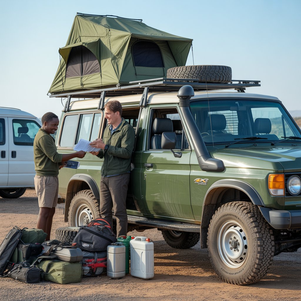 Photo du safari autonome dans le Kruger et le Blyde Canyon en 4x4 avec tente sur le toit en Afrique du Sud - Vue 2