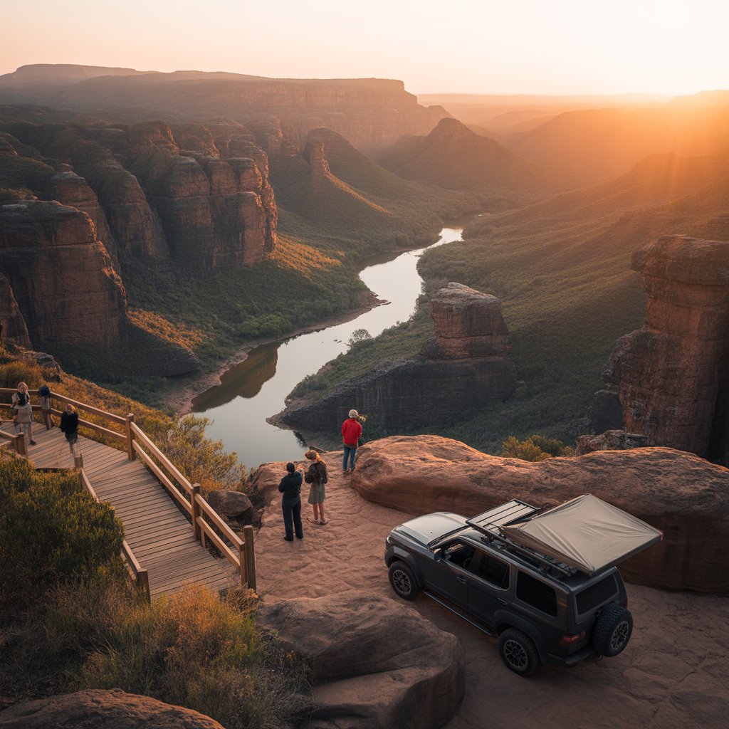 Photo du safari autonome dans le Kruger et le Blyde Canyon en 4x4 avec tente sur le toit en Afrique du Sud - Vue 6