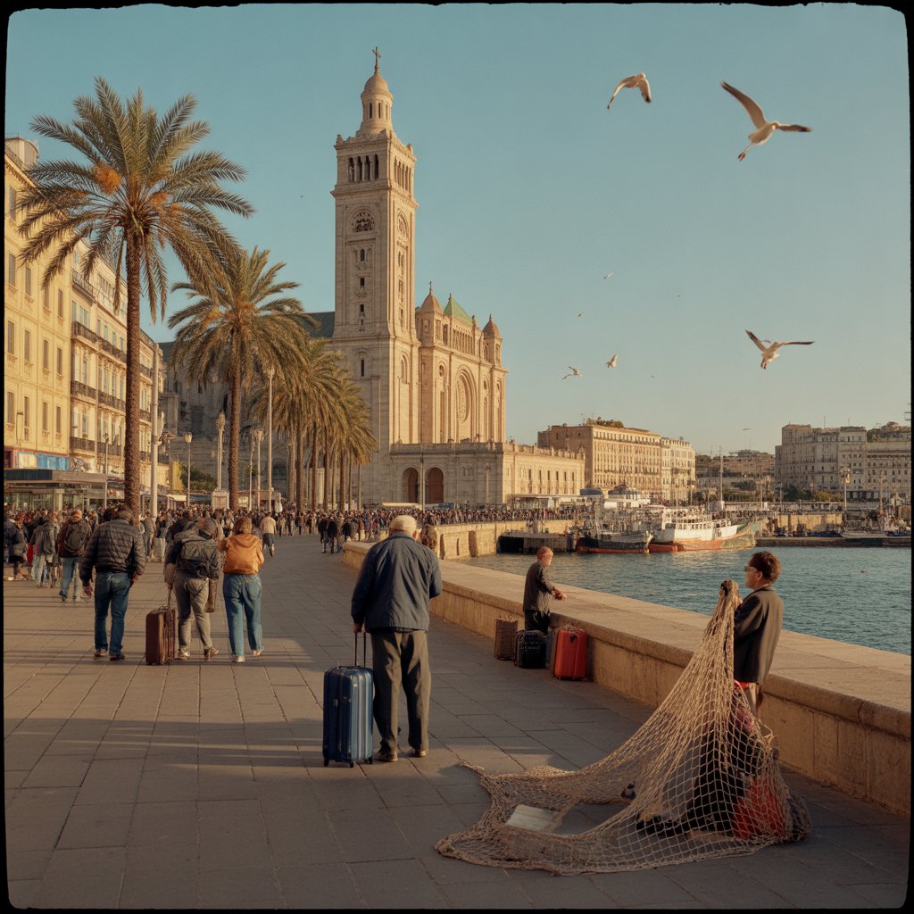 Photo du autotour sur la côte méditerranéenne d’ouest en est en Algérie - Vue 1