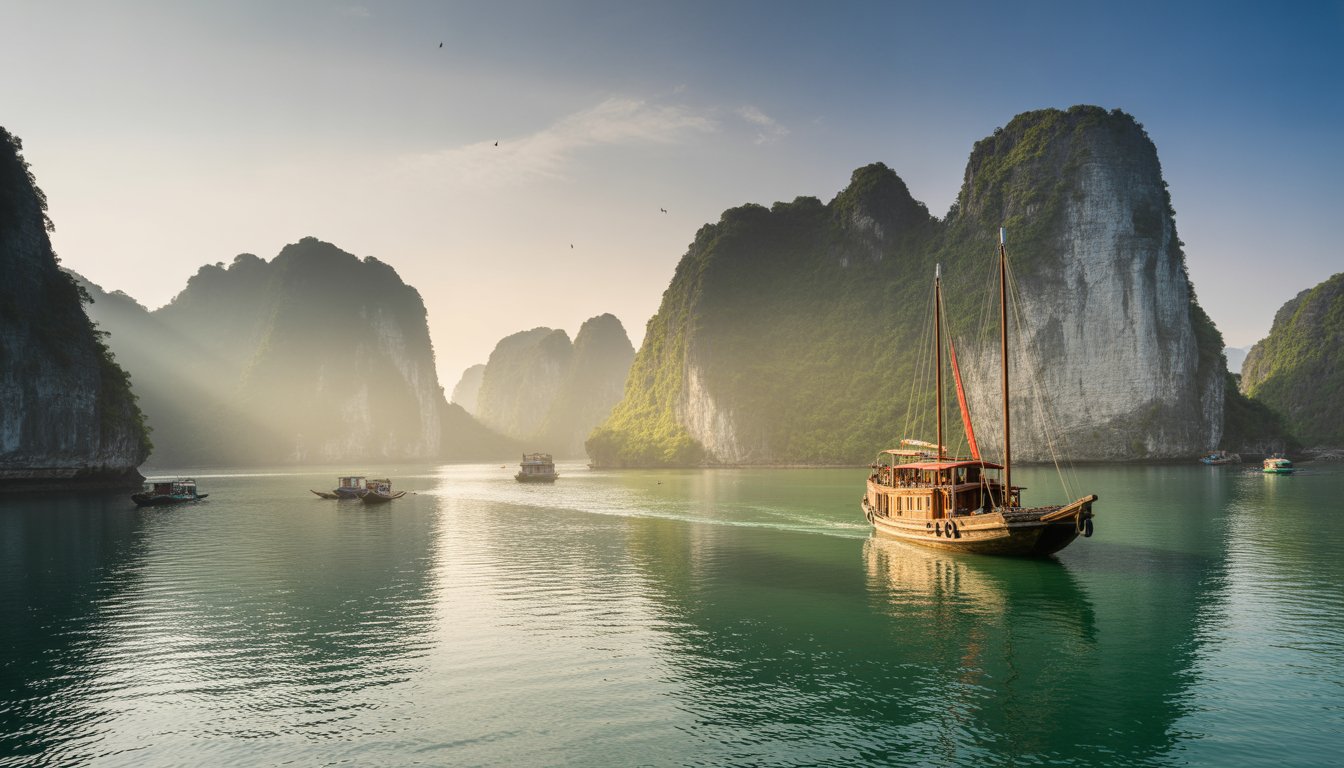 Circuit Vietnam, du nord au sud en 3 semaines : trek, trains nocturnes et jonques dans la baie d'Ha Long en Vietnam - Photo paysage