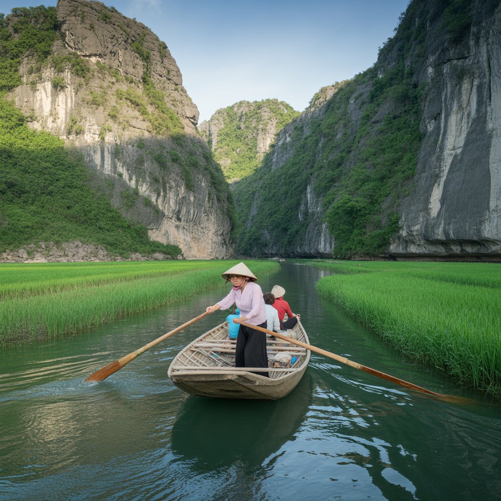 Photo du circuit Aventure nord-sud au Vietnam: randonnée à Pu Lùông, croisière en baie d'Halong et immersion à Hue, Hoi An puis Delta du Mékong en Vietnam - Vue 5