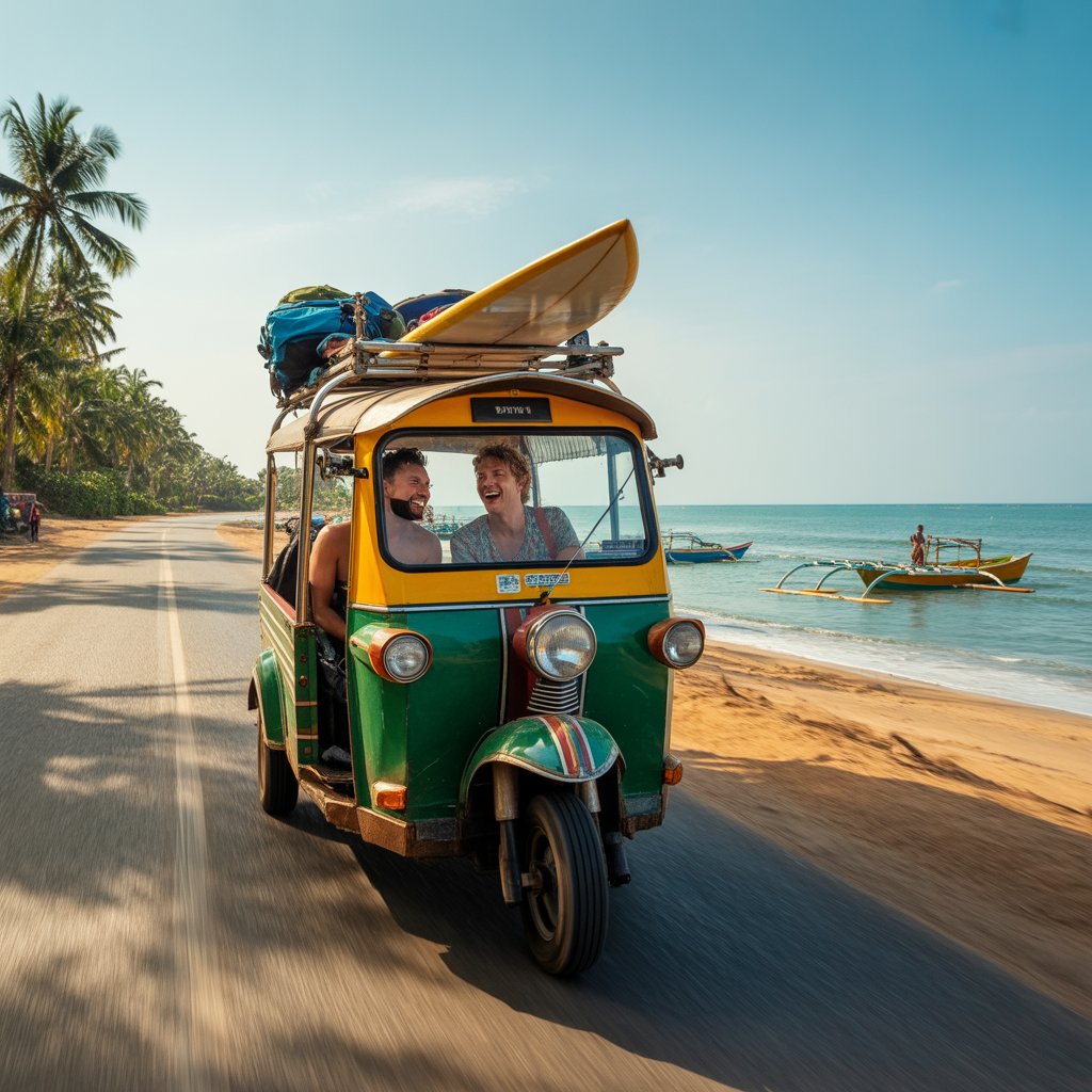 Photo du circuit en tuk-tuk au Sri Lanka : Negombo à Tangalle via le triangle culturel et les Knuckles en Sri Lanka - Vue 1