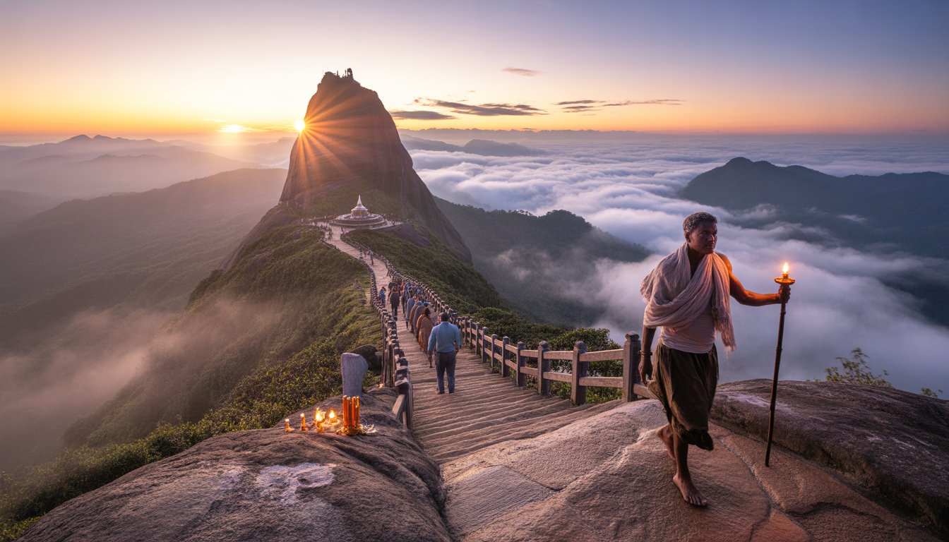 Circuit Ascension d'Adam's Peak et immersion sri-lankaise : trek, plantations et littoral en Sri Lanka - Photo paysage