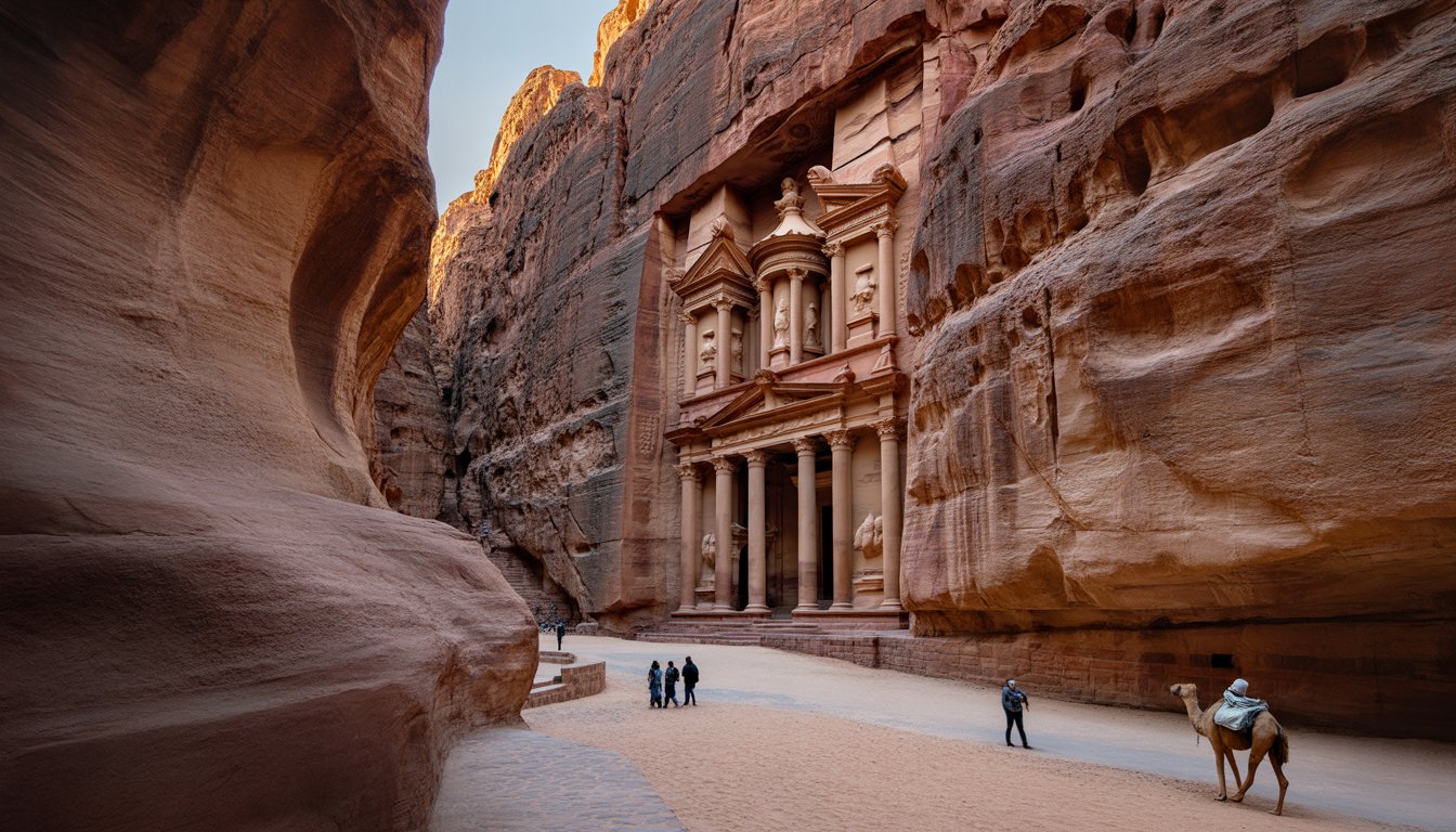 Circuit Wadi Rum à Pétra — Aventure désertique en petit groupe en Jordanie - Photo paysage
