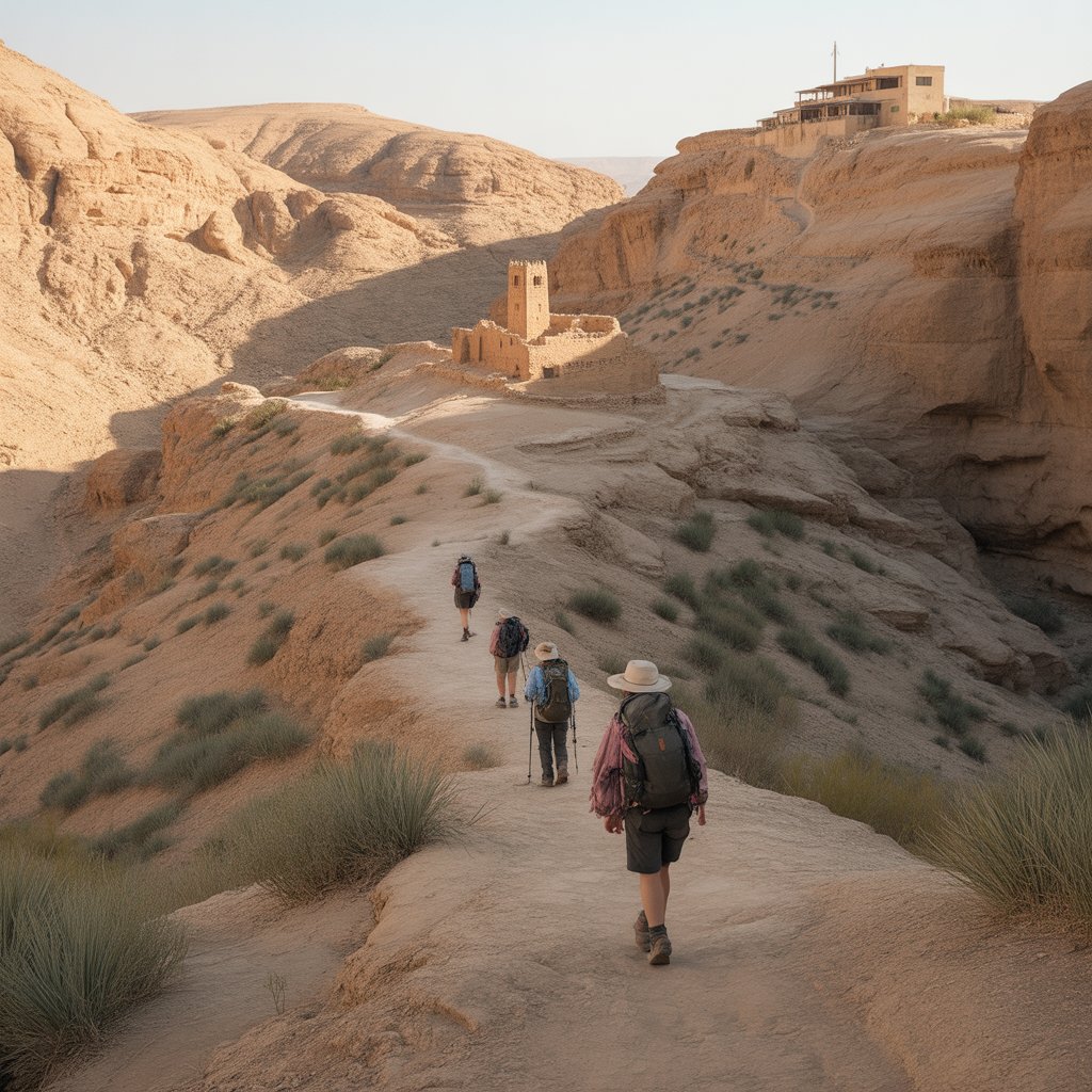Photo du circuit Aventure pédestre en Jordanie: Dana, Pétra et Wadi Rum avec bivouac, en passant par la Mer Morte en Jordanie - Vue 3