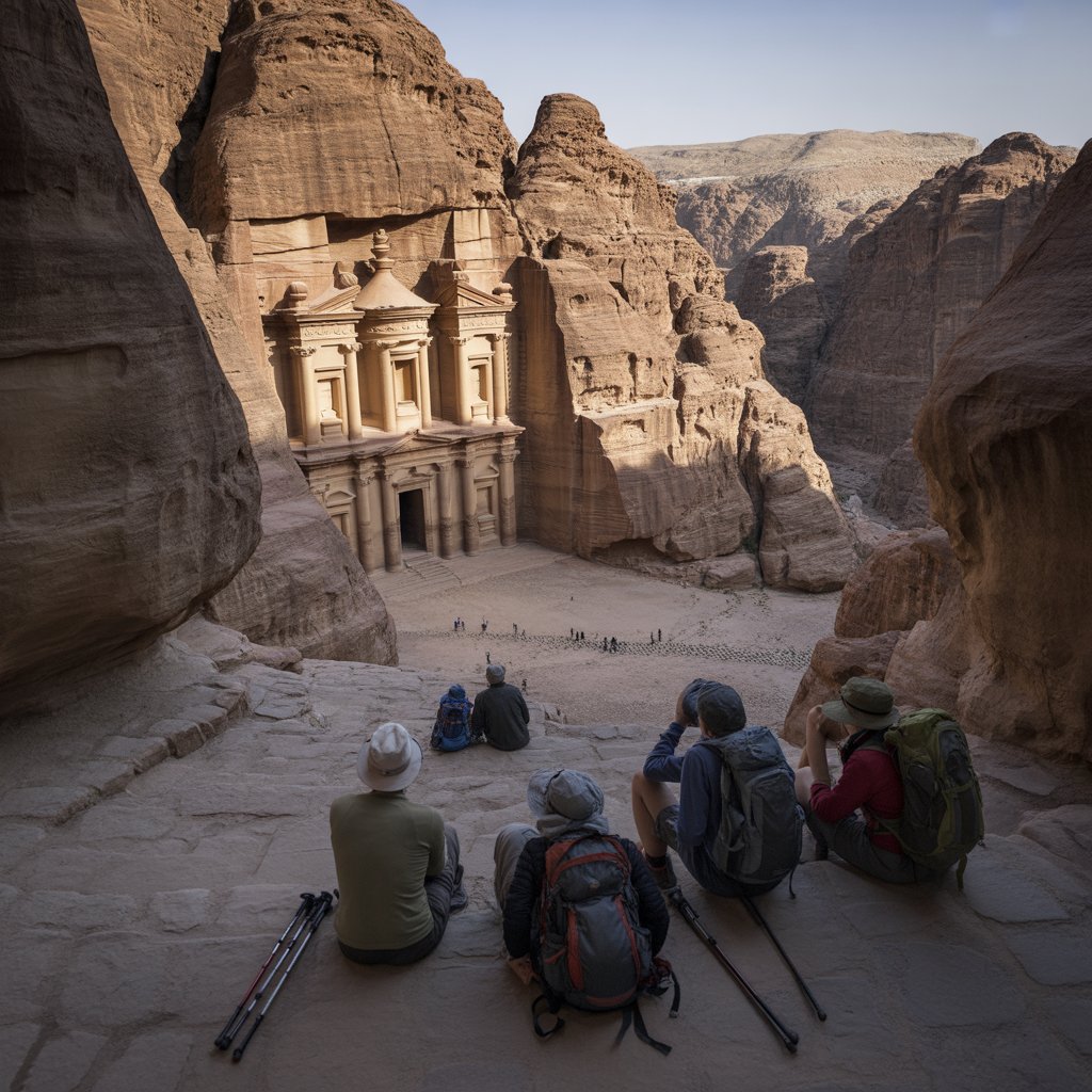 Photo du circuit Aventure jordanienne en petit groupe : Pétra, Wadi Rum et Mer Morte en Jordanie - Vue 3