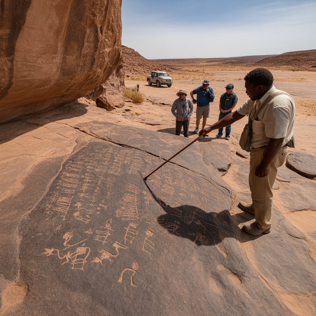Photo du circuit Initiation au Tassili, Tadrart Rouge en Algérie - Vue 2