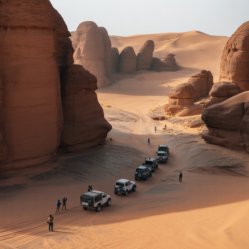 Photo du circuit Initiation au Tassili, Tadrart Rouge en Algérie - Vue 4