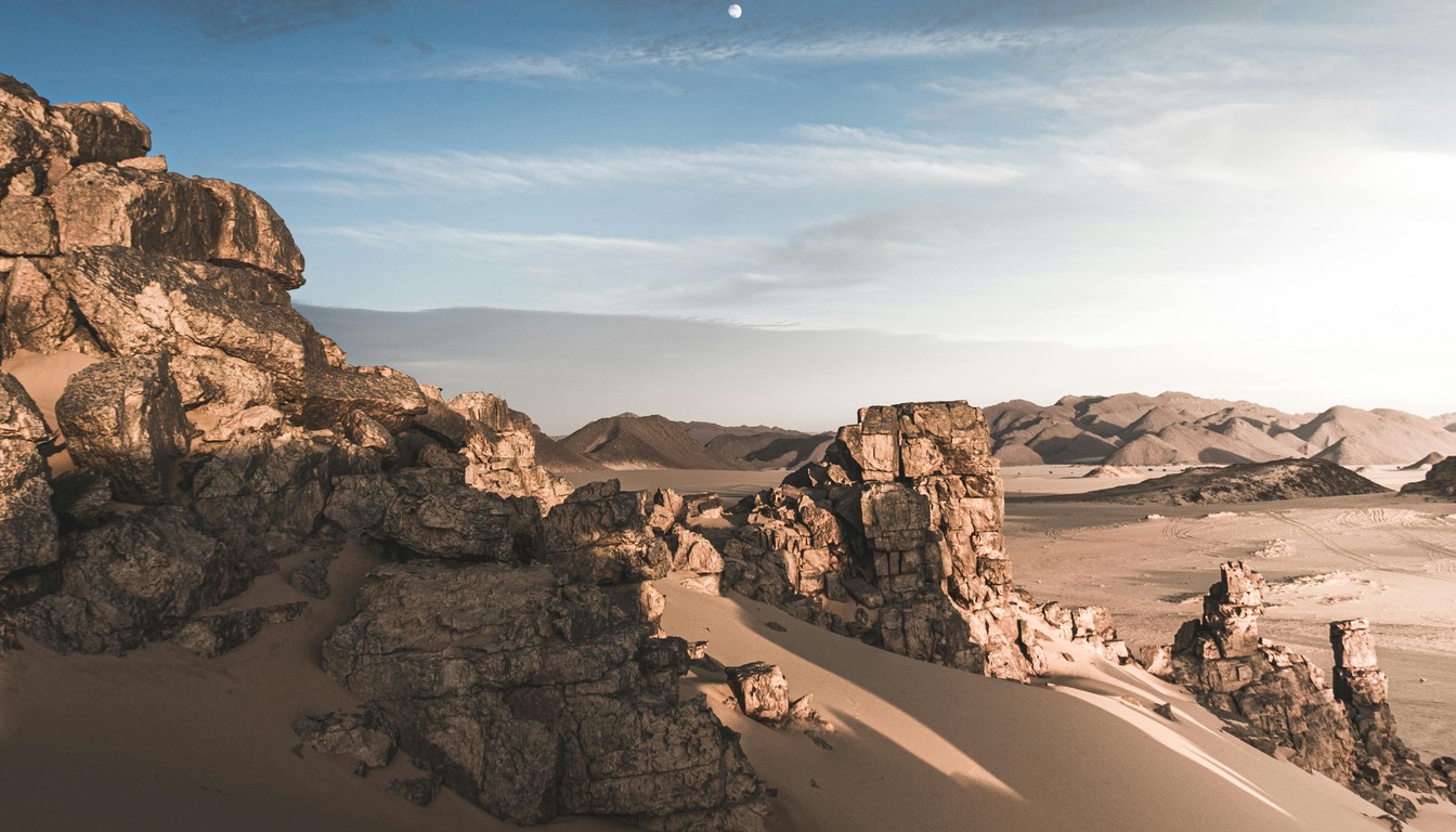 Circuit Initiation au Tassili, Tadrart Rouge en Algérie - Photo paysage