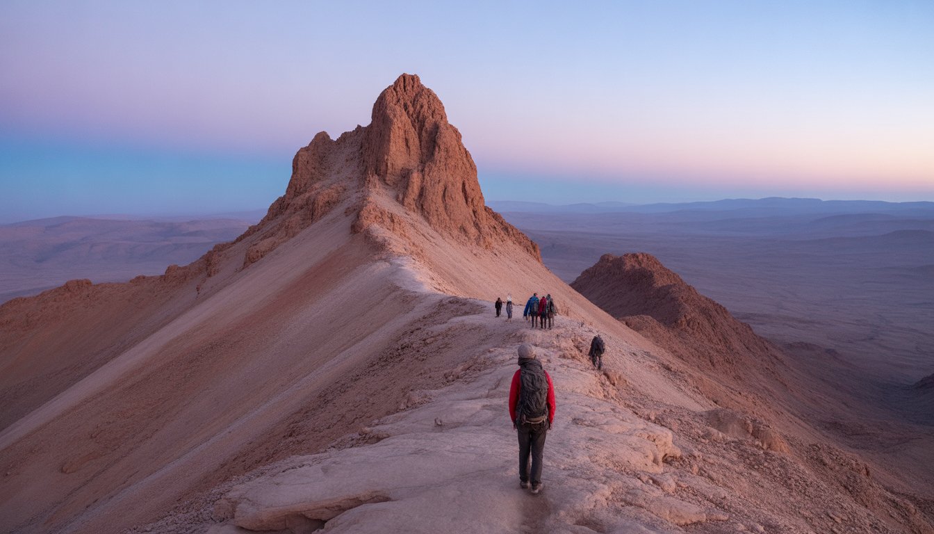 Circuit Trek au sommet de l’Assekrem (2649m) et du Mont Tahat (2908m) au Hoggar en Algérie - Photo paysage