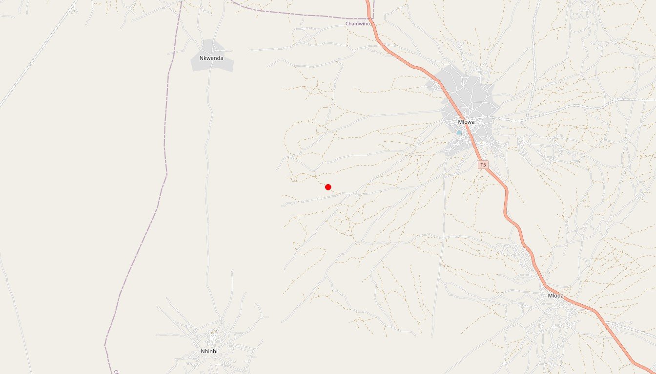Carte de l'itinéraire du circuit Circuit Ascension du Mont Meru en Tanzanie