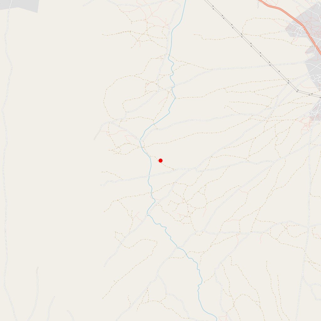 Carte de l'itinéraire du safari Saadani 2 jours en Tanzanie