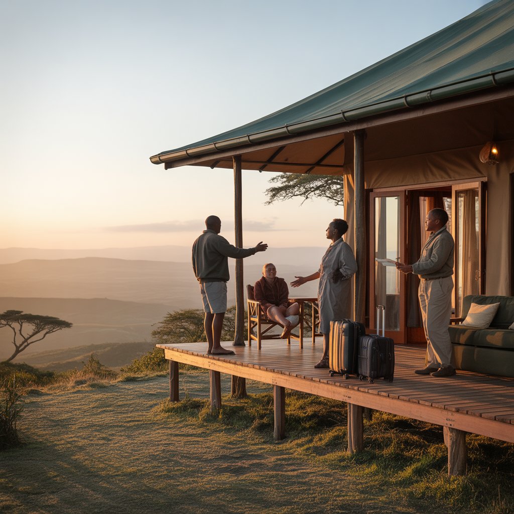 Photo du safari en Terres Africaines et Plages de l’Océan indien en Kenya - Vue 1