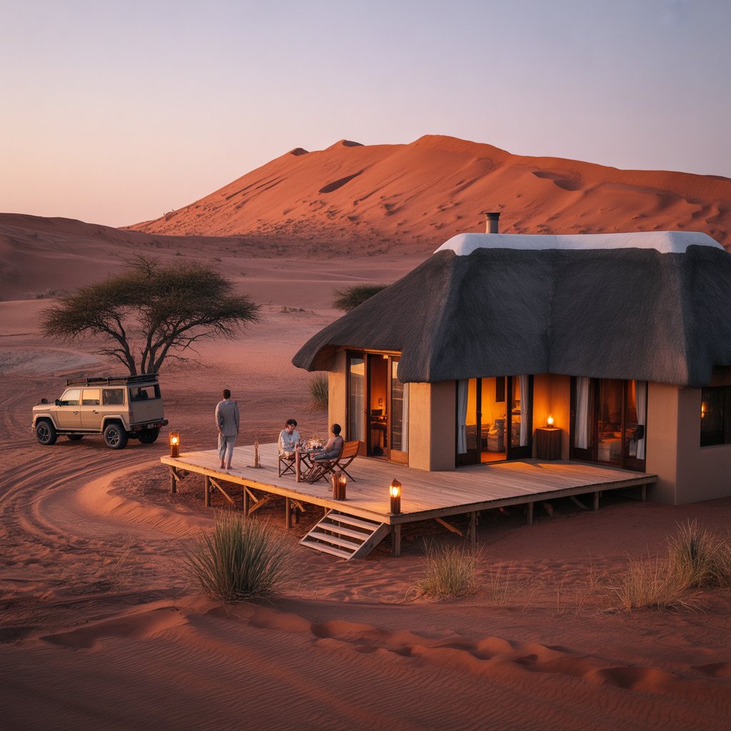 Photo du autotour en Namibie, du Kalahari à Etosha, tout en lodge en Namibie - Vue 2