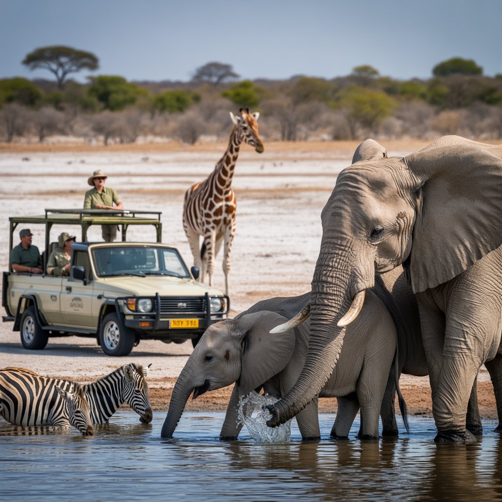 Photo du circuit de la Namibie aux Chutes Victoria tout en Lodge en Namibie - Vue 4