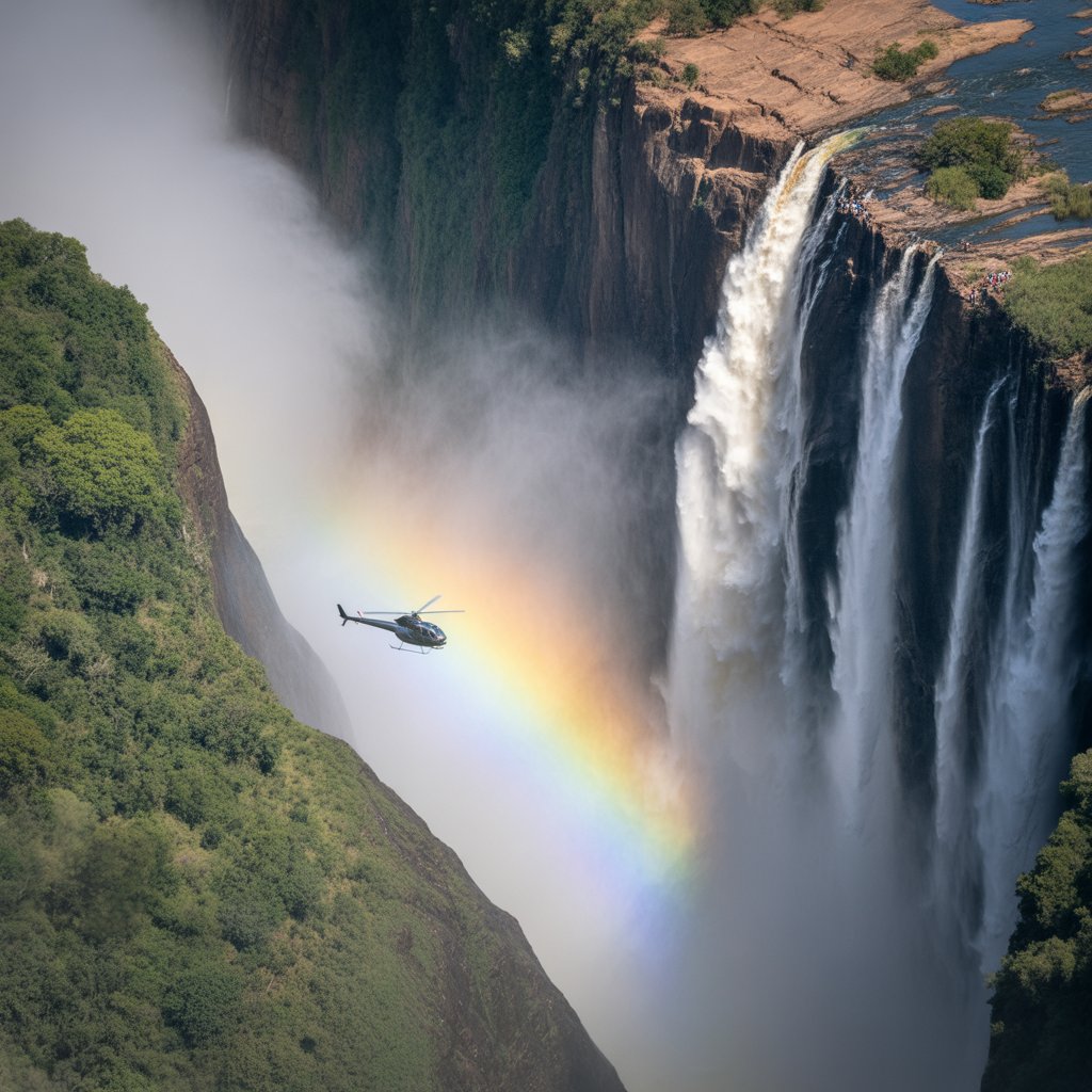 Photo du circuit de la Namibie aux Chutes Victoria en Bivouac et Lodge en Namibie - Vue 6