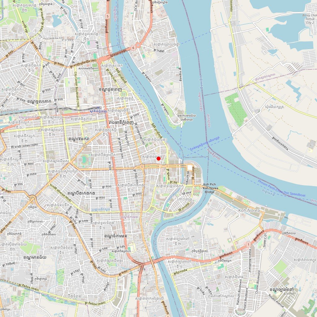 Carte de l'itinéraire du circuit Vietnam - Cambodge en Vietnam, Cambodge