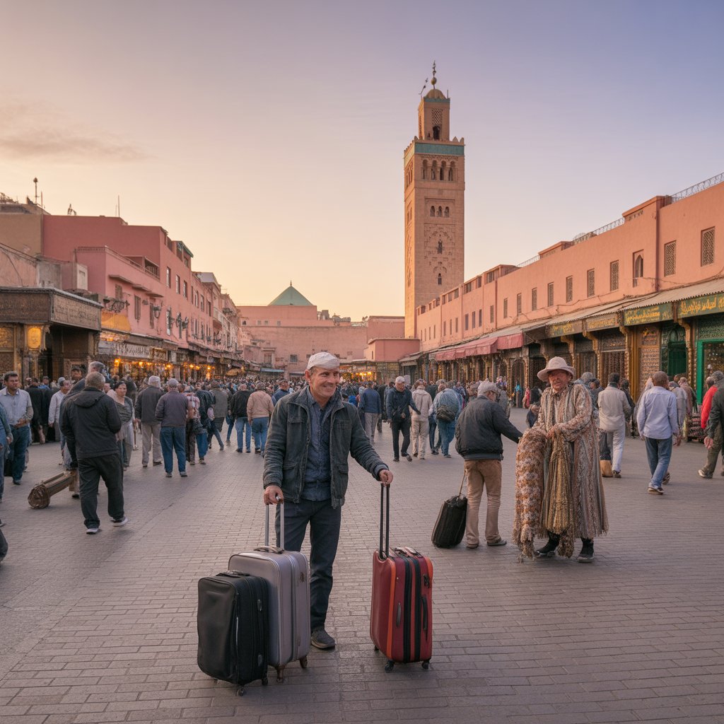Photo du circuit Des cités impériales à Chefchaouen en Maroc - Vue 1