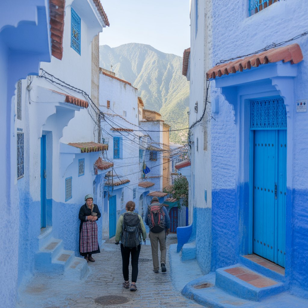 Photo du circuit Des cités impériales à Chefchaouen en Maroc - Vue 5