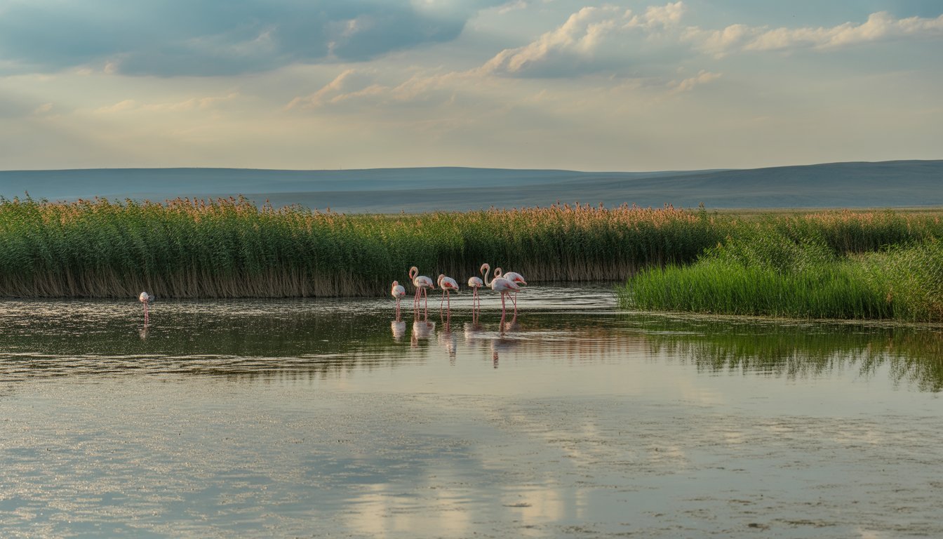 Réserve naturelle de Korgalzhyn en Kazakhstan - Photo