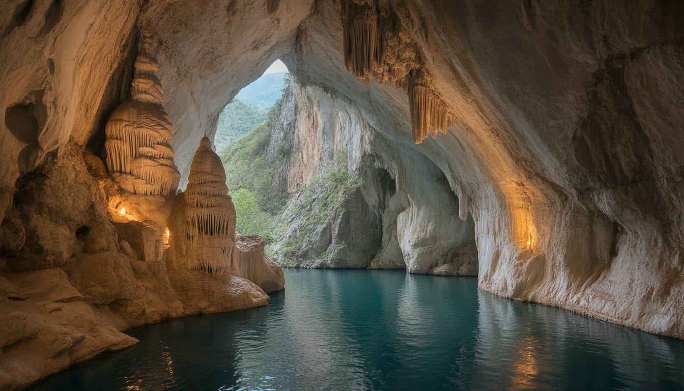 Grottes de marbre de Gadime (Gadime Marble Cave) en Kosovo - Photo
