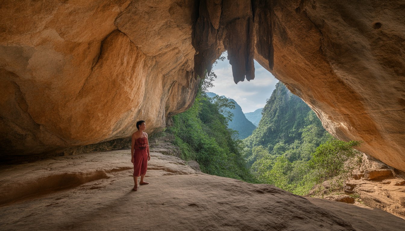 Grotte de Kong Lor (Tham Kong Lo) en Laos - Photo