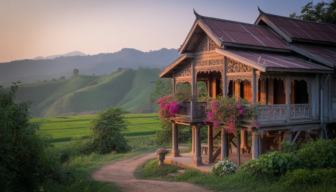Luang Namtha en Laos - Photo