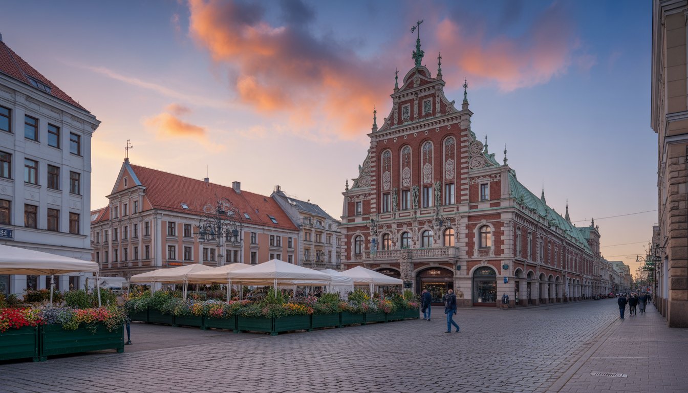 Marché central de Riga (Rīgas Centrāltirgus) en Lettonie - Photo