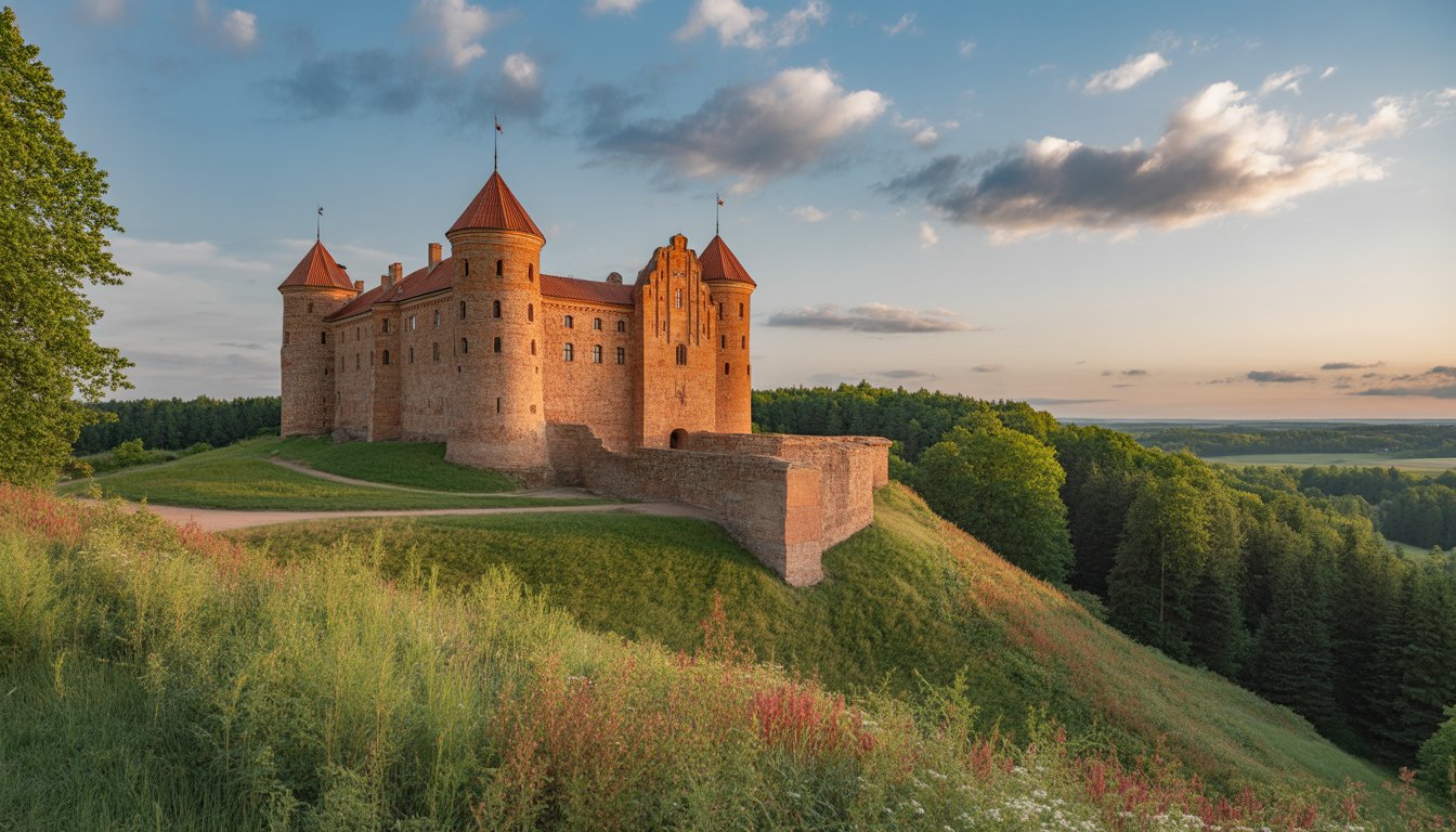 Château de Turaida en Lettonie - Photo
