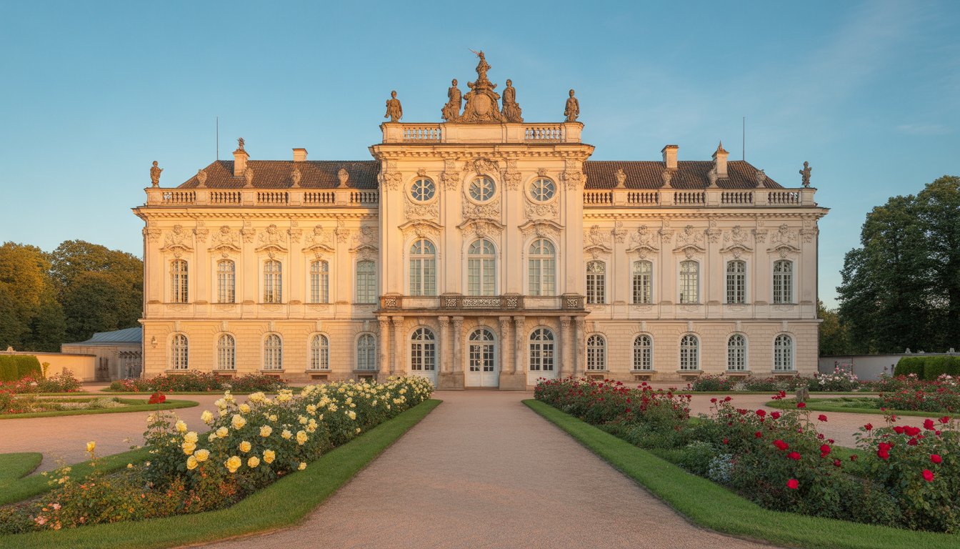 Palais de Rundāle en Lettonie - Photo