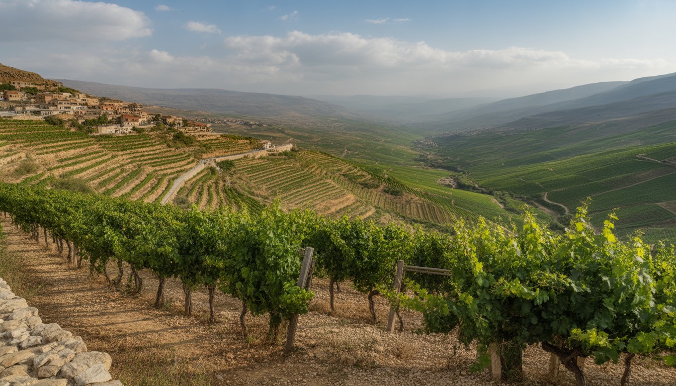 Vallée de la Bekaa et routes des vins en Liban - Photo