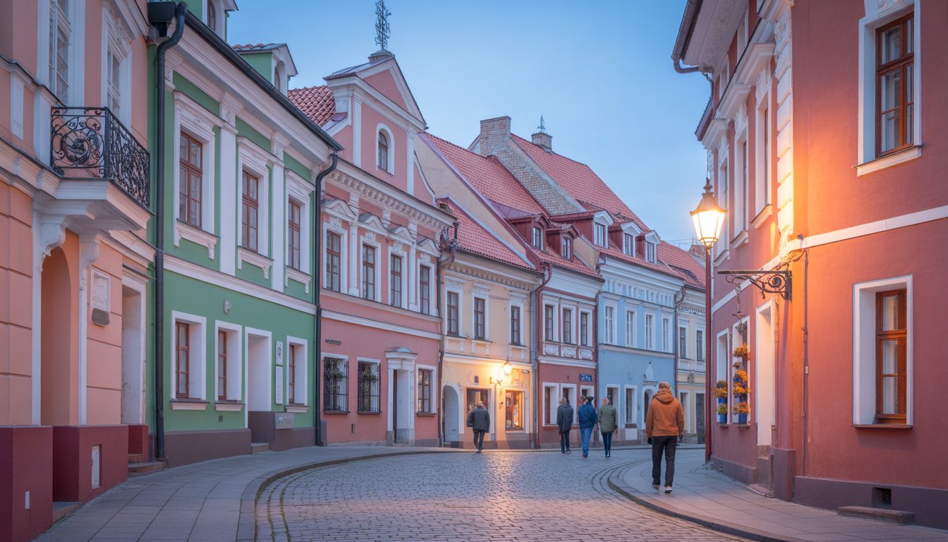 Vieille ville de Vilnius en Lituanie - Photo