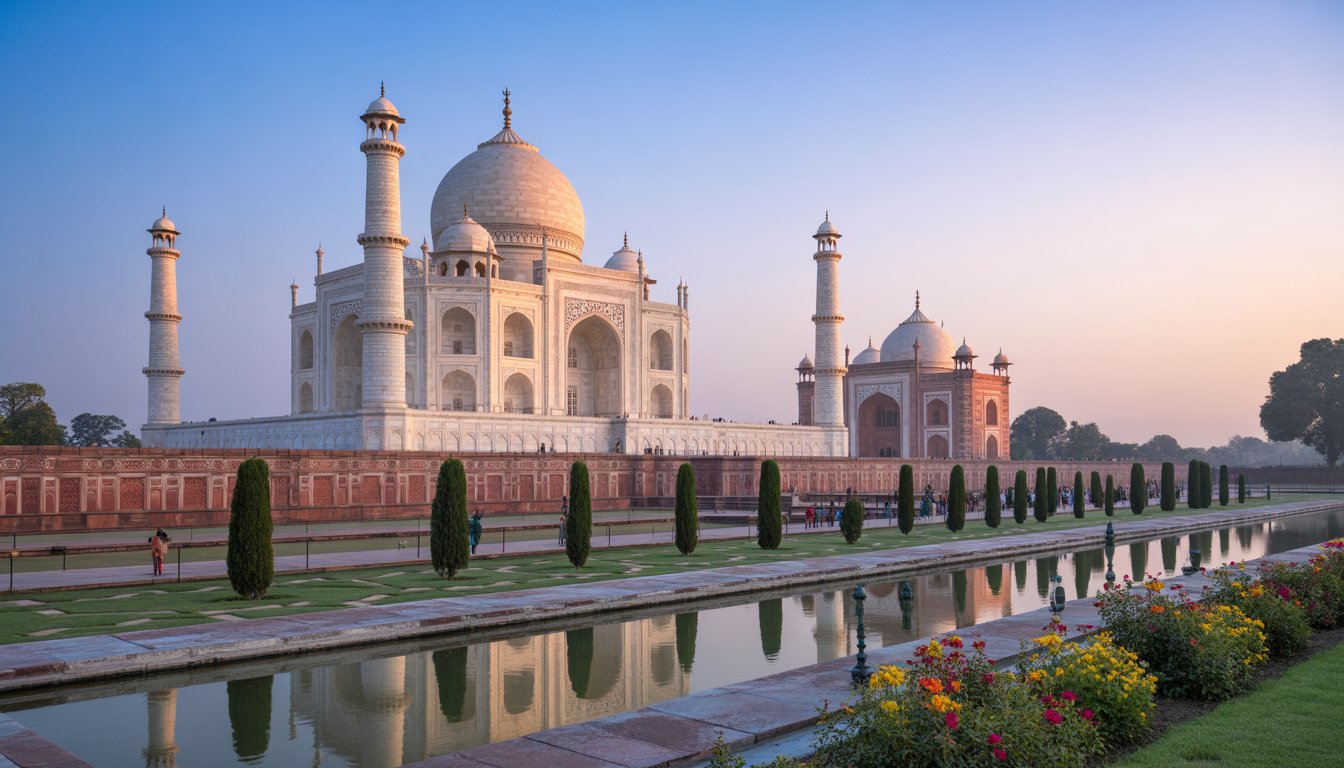 Taj Mahal en Inde - Photo