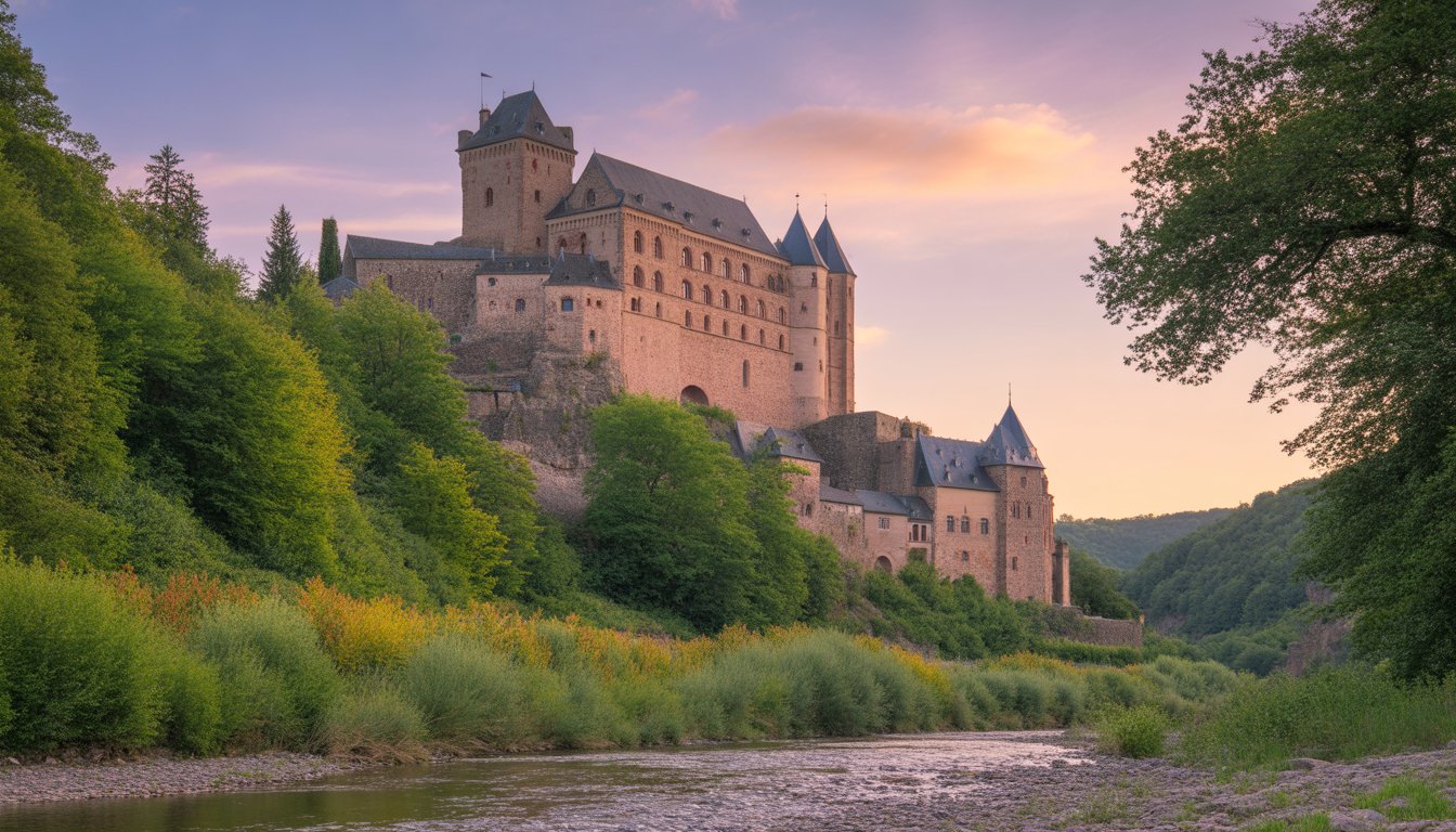 Château de Vianden en Luxembourg - Photo