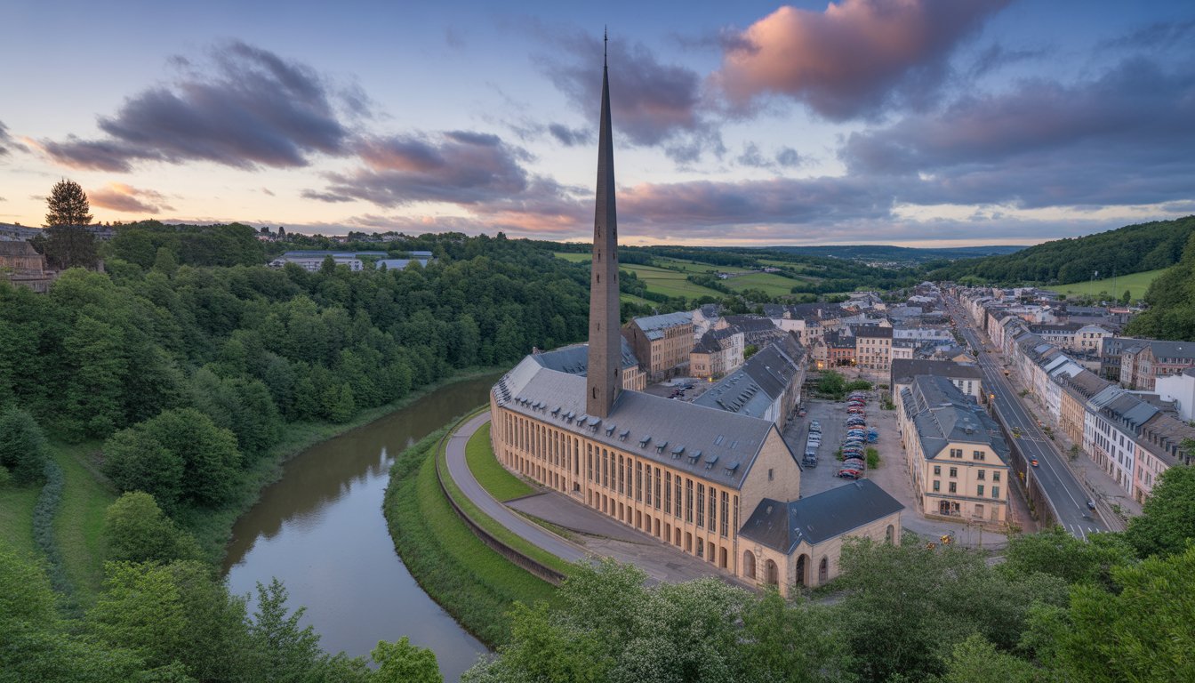 Belval (site industriel reconverti) - Esch-sur-Alzette en Luxembourg - Photo