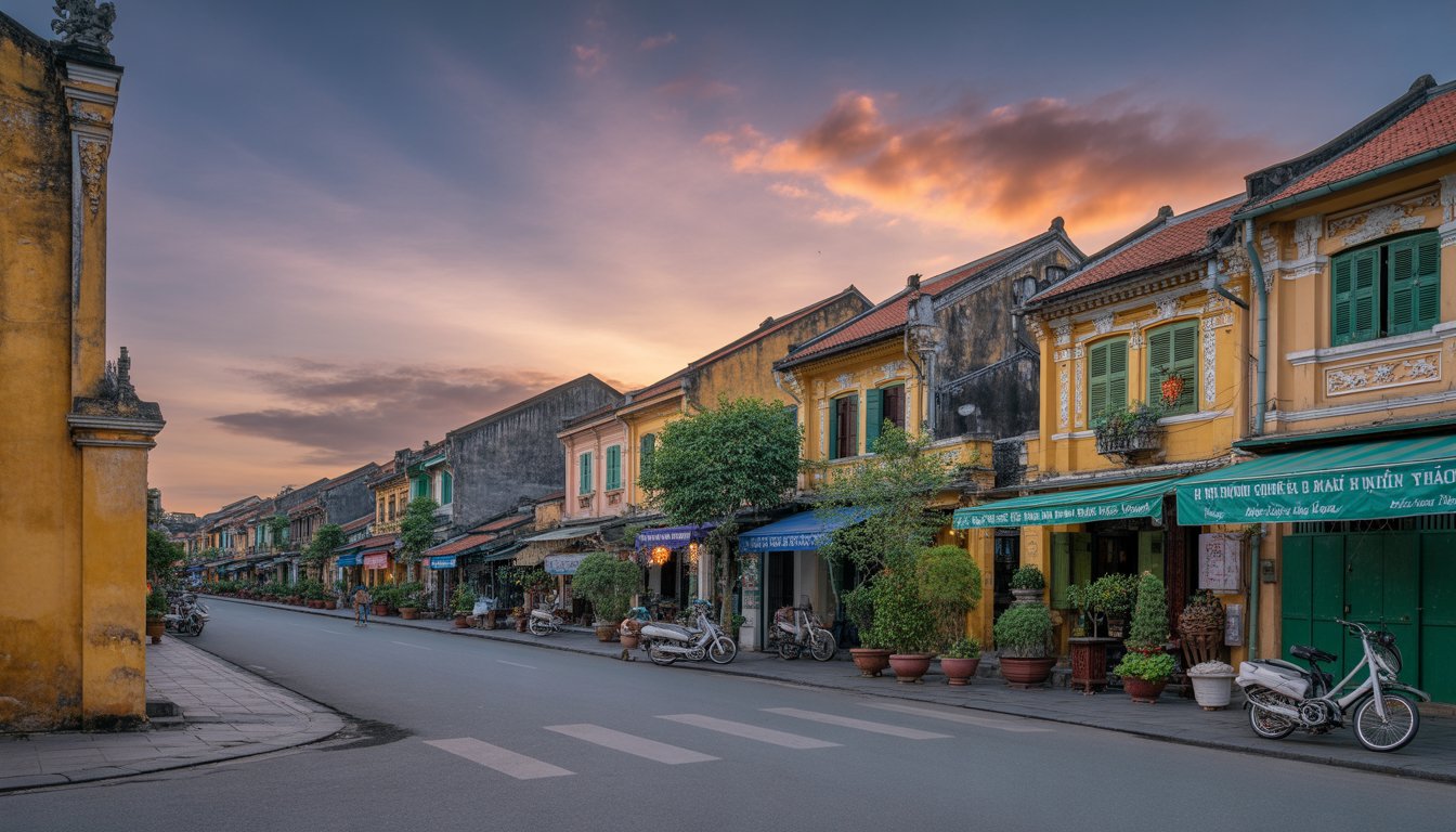 Vieux quartier de Hanoï (Old Quarter) en Vietnam - Photo