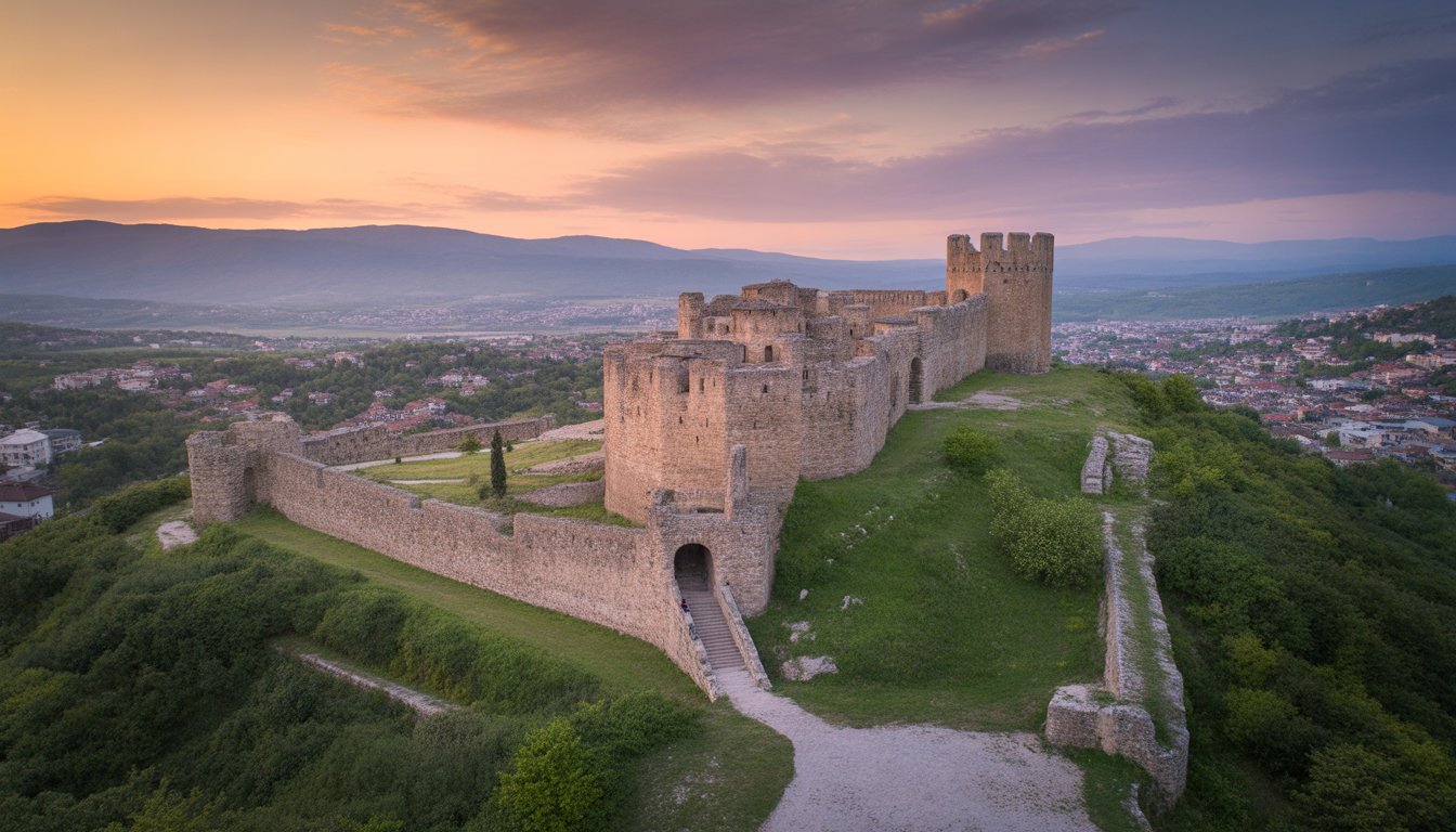 Forteresse de Skopje (Kale) en Macédoine du Nord - Photo