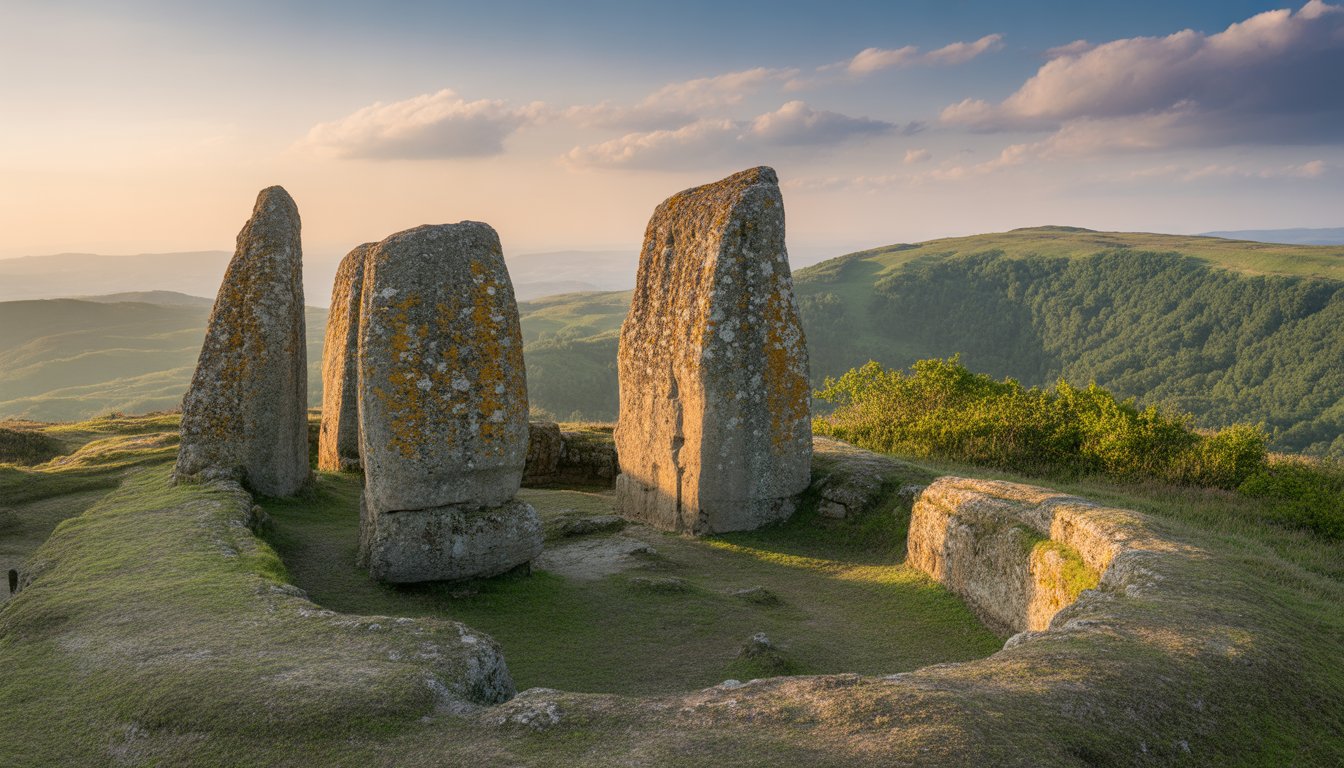 Kokino (observatoire mégalithique) en Macédoine du Nord - Photo