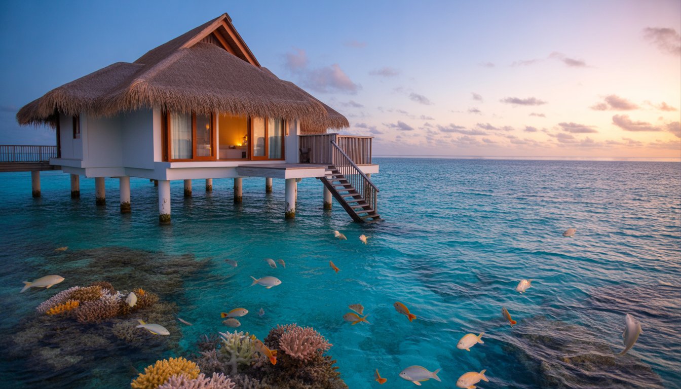 Atoll d'Ari en Maldives - Photo