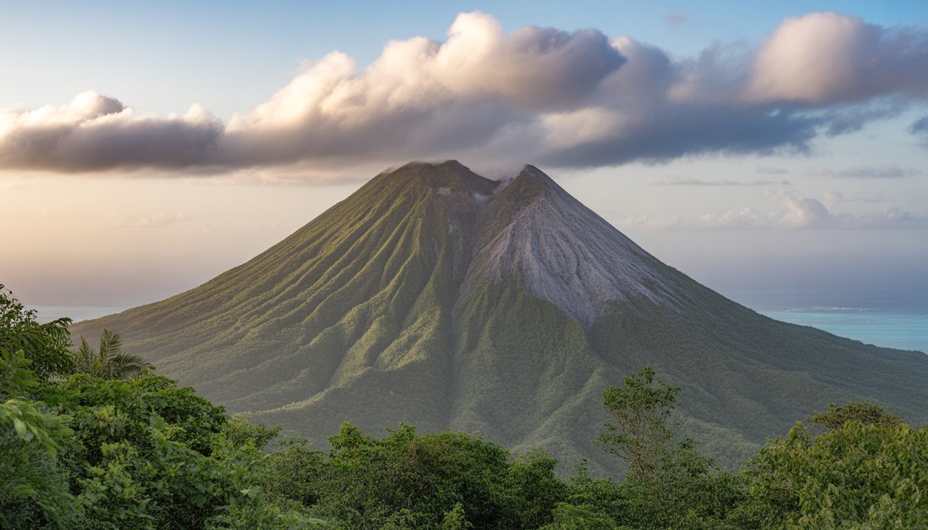 Montagne Pelée en Martinique - Photo